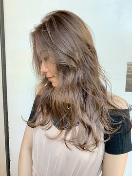 ヘアーワークス ヘルム 渋谷店(HAIR WORKS HELM) 【HELM渋谷】外国人風グレージュカラー
