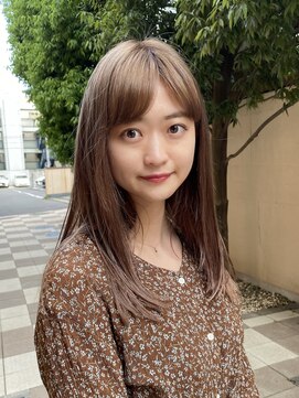 メゾンドイギー(MAISON de IGGY) ブリーチなしWカラー/ミルクティーベージュ/ブラウンカラー