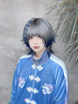 キイ 原宿 表参道(K.e.y) デザインカラー／パールトーン／ハイトーンカラー／シャギーヘア