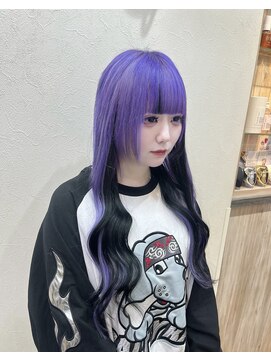 ヘアーグランデシーク(Hair Grande Seeek) ムラサキ×ブラックインナー