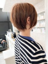 キャアリー(Caary)&nbsp;福山Caary30代40代小顔補正立体カットショートヘア.ショートボブ