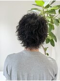 メンズ波巻きスパイラルパーマ