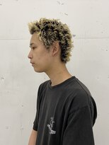 ウェルネス(Wellness)&nbsp;ピンパーマ　スパイキーショート