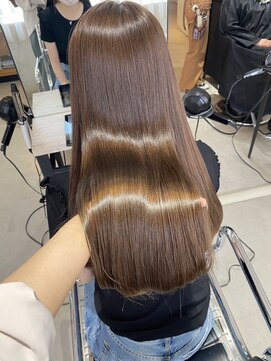 ジーナ 北千住ミルディス通り(Zina) 髪質改善*大人かわいい*ストレート【Zina北千住ミルディス通り】