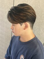 ニアウ 太田店(Niau)&nbsp;メンズナチュラルセンターパートニュアンスパーマ質感重視