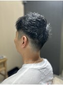 ツーブロ ローフェード