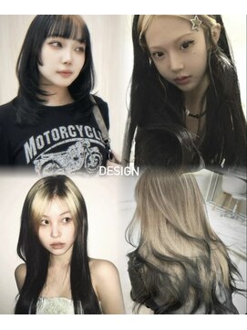 ヒン(HIN) 【Y2k】デザインカラー