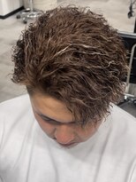 イーラ(era) ツイストスパイラルパーマ メンズ ツイスト メッシュ 眉毛