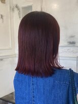 カムジーヘッドカミノウラ(COMEGHEAD KAMINOURA)&nbsp;ダブルカラーピンクベージュベージュカラーケアブリーチミニボブ