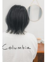 ペイジヘアー(paige hair)&nbsp;インナーカラーグレージュレイヤーボブケアブリーチ