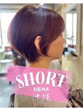 アトリエ エス atelier es HAIRDESIGN メルティカラー/似合わせカット/ショートヘア/大人ショート