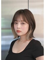 ジョエミバイアンアミ(joemi by Un ami)&nbsp;インナーカラー/くびれボブ