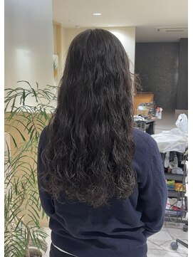 シアン 栄店(CYAN.) 祝！卒業！周りと被らないロングウェーブパーマヘア