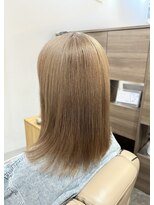 サロンドクオリア(Salon de Qualia)&nbsp;ハイトーンベージュ/ブリーチカラー/ケアブリーチ/ケアカラー