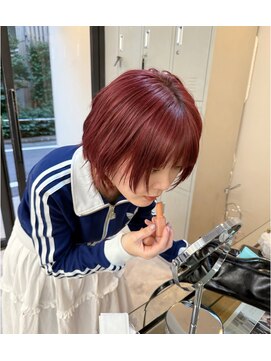 フラム 渋谷(flamme) チェリーレッド