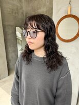 テトヘアー(teto hair) くるくるパーマ スパイラルパーマ 外国人風パーマ ミディアム