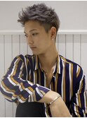 【人気のシルバーカラー】束感ショート！