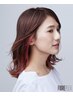 ポイントのオシャレに♪　カット＋インナーカラー＋3stepトリートメント