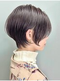 似合わせショート/フェザーショート/細めハイライト