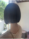 暗髪ボブ！