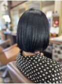 大人に人気のシンプルボブスタイル