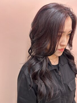 ルーム シンサイバシ(room shinsaibashi) room shinsaibashi/植松さくら/ボルドーカラー×レイヤーカット