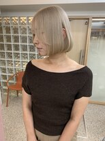 ペレ アネックス 大阪梅田茶屋町店(PELE ANNEX)&nbsp;ミディアムヘア/暗めカラー/グランマッシュ/梅田