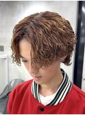 サーフカール/外国人風パーマ/広島メンズ