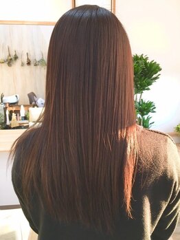 マシロ(mashiro)の写真/髪を傷めない事を第一に考えた商材と施術が魅力♪プライベートサロンなので髪のお悩みも相談しやすい◎
