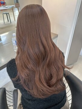 ラック 表参道(LUCK) 似合わせカット/ピンクブラウン/レイヤーカット/ボルドー