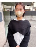 大人ボブ似合わせカット1/10