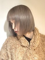 キャンバス 川崎(canvas.)&nbsp;グレージュカラー/ボブ/髪質改善/川崎