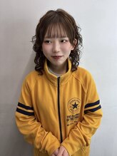 【金子野乃花】丁寧なカウンセリングとブリーチカラーが人気。