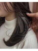 オールウェイズ(Always)&nbsp;インナーカラー/ココアブラウン×シルバーベージュ