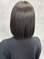 ルノン(LUNON)&nbsp;黒髪クラゲヘアーオリーブグレー小顔ココアベージュ