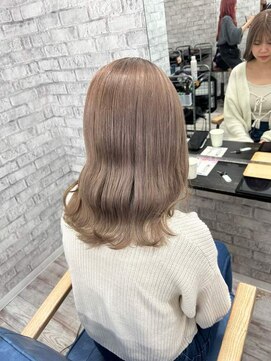 サロンジオ 本厚木(salon the O's) 大人ガーリー/ダークアッシュ/似合わせカット