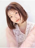 ボブ/シースルーバング/似合わせ/髪質改善/パーソナルカラー
