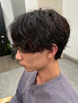 フゥ 宇都宮戸祭(FeU)&nbsp;宇都宮メンズカットメンズパーマ波巻きスパイラルパーマツイスパ