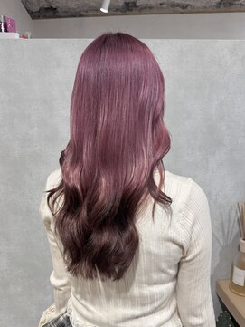 ユニバーストーキョー 池袋西口店(universe tokyo) ピンクグラデーション(ケアブリーチ/池袋/池袋西口/)