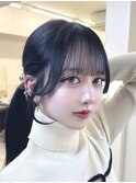 レイヤーカット/前髪カット／顔まわり／似合わせカット/髪質改善