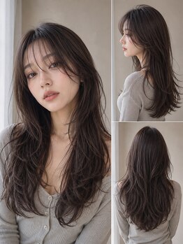 ラフィット 下大利店(lafit)の写真/【下大利駅1分】トレンドの人気カラーや、ヘアケアを同時に叶える「毛髪修復カラー」であなただけの色へ。