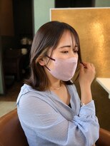 クイーンズゲート RITZ店(Queens's gate)&nbsp;レイヤーカットでハネ感と、インナーカラー