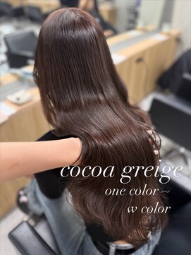 ペレ 原宿(PELE) ダークパープルナチュラルショート夏のヘアアレンジ原宿