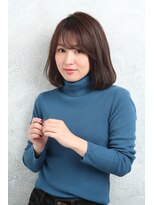 パティオンツー(PATIONN2)&nbsp;ミディアムナチュラルワンカールヴァイオレットカラースタイル