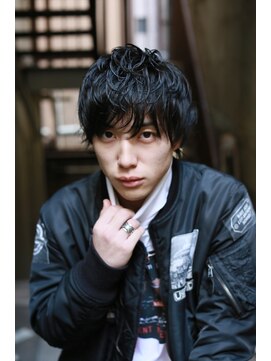 ティメレ 神戸三宮(Timere) ショートレイヤー×くせ毛風パーマ 【Timere神戸三宮】