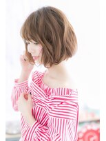 ミック ヘアアンドビューティー 大山店(miq  Hair&Beauty)&nbsp;抜け感ラフフェミニンボブ