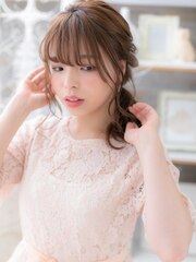 *mod's越谷*おくれ毛が大人かわいい♪小顔ヘアアレンジa