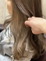 ヘアーメイクパーソナル 【インナーカラー】アッシュベージュ