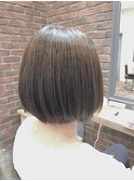 ツヤアッシュボブ