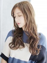 ヘアメイク ナル(hair make nalu) セミウエットのミックスカールスタイル